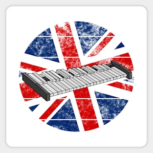 Xylophone UK Flag Britain Xylophonist Percussionist British Musician Magnet